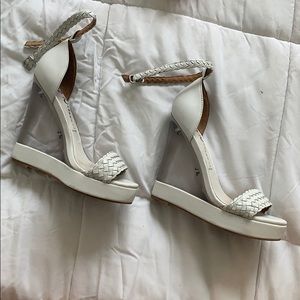 Jeffrey Campbell real leather wedge high heel